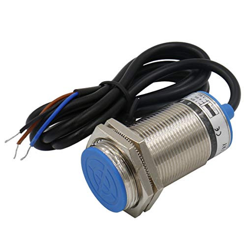Heschen M30 Capacitive Proximity Sensor Switch Shield Type LJC30A3-10-Z/AY Detection 1-10mm 10-30VDC 200mA PNP Normally Closed-NC- 3 Wires