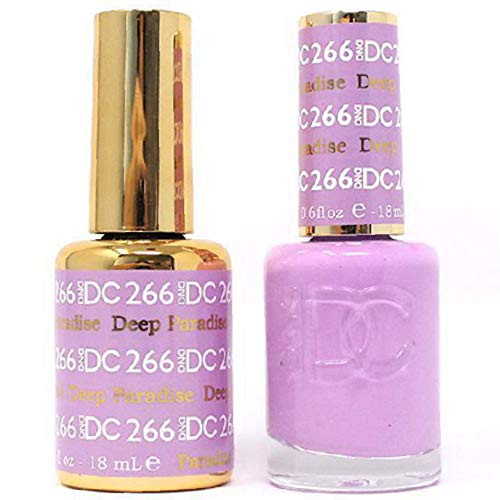 DND DC 266 Gel  and  Matching Polish Set - DND DC Gel  and  Lacquer