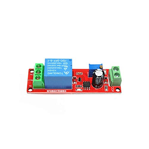 NE555 0 10S Adjustable Module DC 12V Delay Relay Shield Timer Switch NE555 0 10S Adjustable Module DC 12V Delay Relay Shield Timer Switch