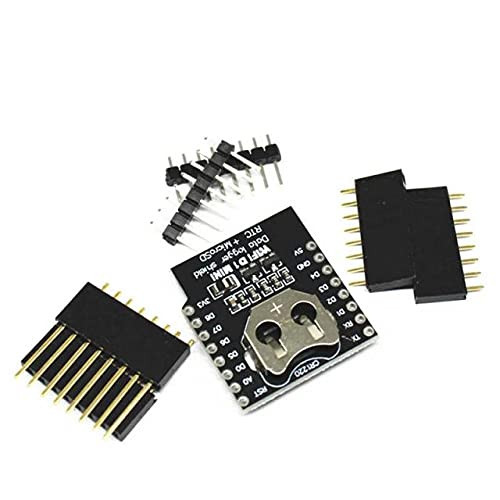 Anncus RTC DS1307 Clock Micro Plus  Micro SD Modular Shield for D1 Mini - -Color: Black-