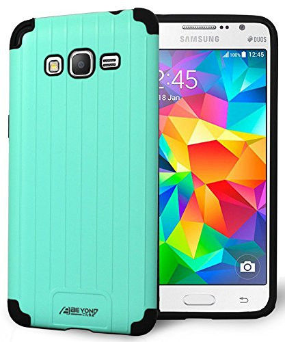 Mint Slim Duo-Shield CASE TPU Hard Cover for Samsung Galaxy Grand Prime G530 Phone -aka Grand Prime Duos- Go Prime SM-G530- G530A- G531- G530H- G530P- G530T- G530A- G530AZ-