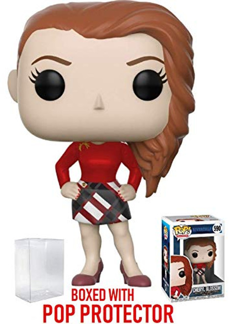 Funko Pop! Television: Riverdale - Cheryl Blossom Vinyl Figure (Bundled with Pop Box Protector Case)