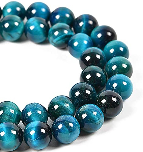 94PCS Round Stone Beads- Gibolin 8mm Natural Gemstone Beads for Jewelry Making- Smooth Healing Crystal Energy Loose Beads with Hole for DIY Bracelet Necklace Earrings- Royal Blue Tiger Eye- 2 Strands 94PCS Round Stone Beads- Gibolin 8mm Natural Gemstone Beads for Jewelry Making- Smooth Healing Crystal Energy Loose Beads with Hole for DIY Bracelet Necklace Earrings- Royal Blue Tiger Eye- 2 Strands