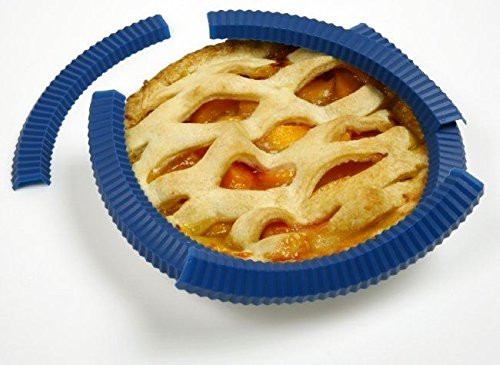 Norpro Silicone Pie Crust Shield 5 Pcs Set Heat Resistant Oven Safe - 3275