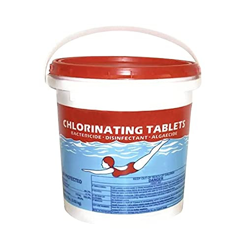 Chlorine Pool Tablets- 300PCS Pool  and  Spa Chlorine Tabs- Small Chlorine Tablets Pool Spa Hot Tub for Pools Over 5000 Gallons- Water Testing Balancer Maintenance Kit for Tub Swimming Pool Spa -100pc-