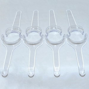 ixaer Mouth Retractors Tooth T-Shape Intraoral Cheek Mouth Lip Retractor Opener Teeth Retractor Mouth Opeaner Intraoral Check for Kids Adults 8pcs