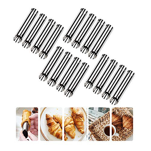 Cannoli Tubes - Cannoli Molds for Cannoli Shells-Cannoli Forms Cream Roll Baking Tube-Cream Horn Molds Pastry Tubes 16 Pcs -APFFSY- Cannoli Tubes - Cannoli Molds for Cannoli Shells-Cannoli Forms Cream Roll Baking Tube-Cream Horn Molds Pastry Tubes 16 Pcs -APFFSY-
