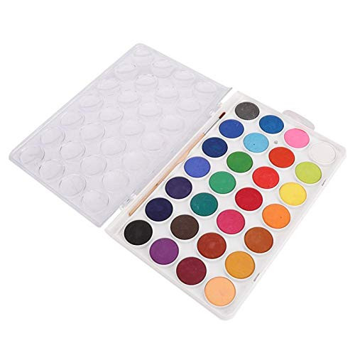 Solid Watercolor Pigment Solid Watercolor Pigment Art Painting Watercolor Paint Set Assorted Colors for Artist-28 Colors-