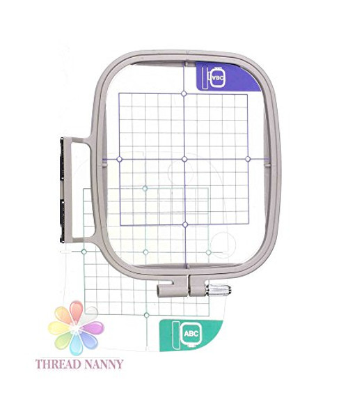 SA444 7-inch x 5-inch Embroidery Hoop w/Placement Grids for Brother PE-700, PE700II, PE-750D, PE-770, PE-780D, Innovis 1000, Innovis 1200, Innovis 1250D, PC-6500, PC-8200, PC-8500 And Babylock SA444 7-inch x 5-inch Embroidery Hoop w/Placement Grids for Brother PE-700, PE700II, PE-750D, PE-770, PE-780D, Innovis 1000, Innovis 1200, Innovis 1250D, PC-6500, PC-8200, PC-8500 And Babylock