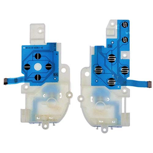 Gamepad Button Flex Assembly -Right  and  Left- for Nintendo Wii U with Glue Card