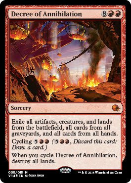 Magic The Gathering - Decree of Annihilation -005/015- - from The Vault: Annihilation - Foil