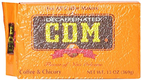 CDM Coffee and Chicory Decaffeinated Ground Coffee 13 Ounce Bag CDM Coffee and Chicory Decaffeinated Ground Coffee 13 Ounce Bag