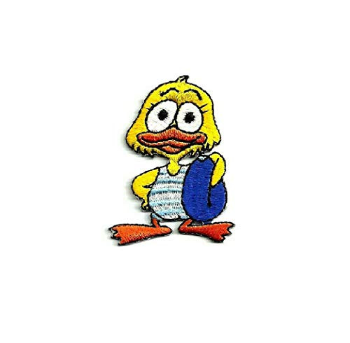 Duck - Summer - Swimming - Beach - Pool - Embroidered Iron On Applique Patch