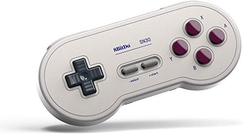 8Bitdo SN30 Wireless Bluetooth Controller for Windows, Mac OS, Android, Raspberry Pi, Steam, etc, Compatible with Nintendo Switch(G Classic Edition)