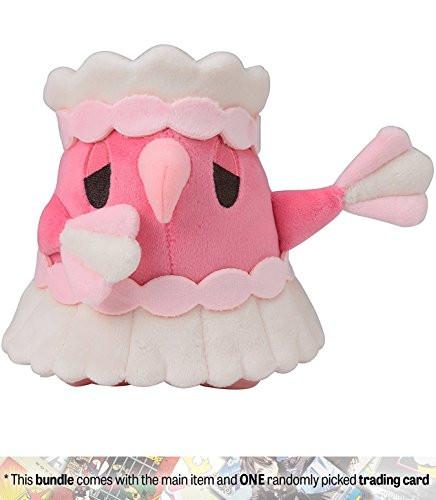 Oricorio [Pa'u Style]: Pokemon Center Japan Pokémon Doll Plush + 1 Pokemon Trading Card Bundle
