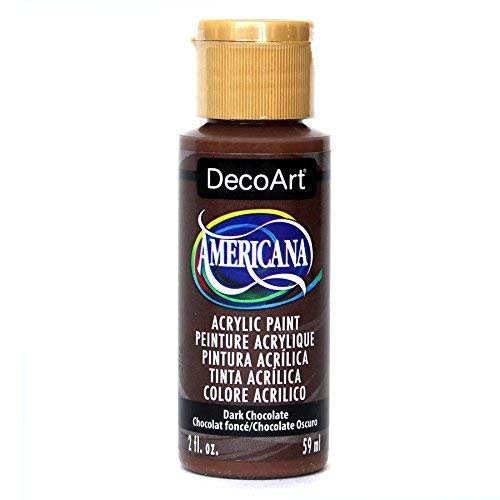 DecoArt Americana Acrylic Multi-Purpose Paint- Dark Chocolate by Deco Art