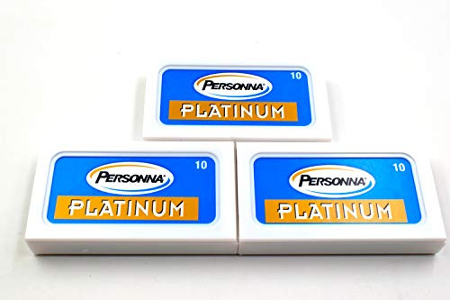 30 Personna - Platinum -Israeli Blue- Double Edge Razor Blades
