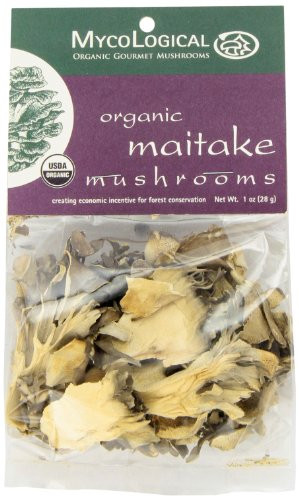 Mycological Dried Organic Maitake Mushrooms- 1 Ounce Package