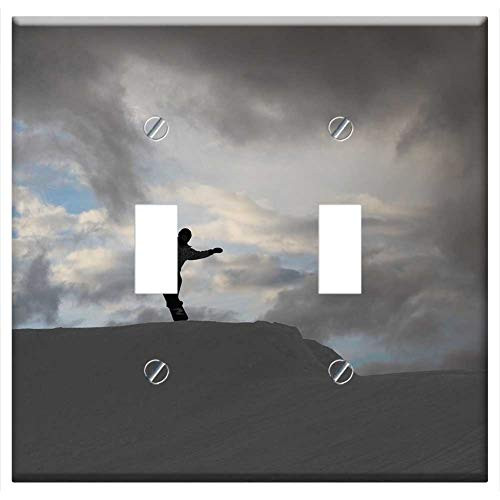 Switch Plate Double Toggle - Snowboarding Snow Winter Snowboard Snowboarder