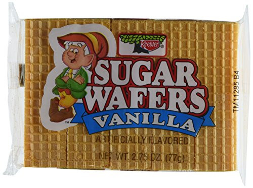 Keebler Sugar Wafer 2.75 Packages - vanilla- 33 Ounce- -Pack of 12-