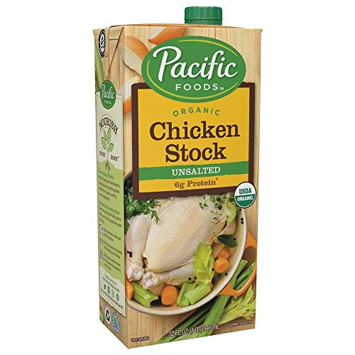 Pacific Foods Organic Chicken Stock- Unsalted- 32oz
