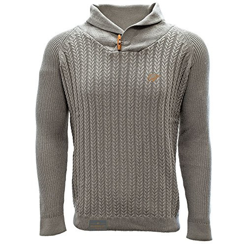 Levelwear LEY9R NBA Oklahoma City Thunder Adult Men Heritage Tab Sweater- Small- Pebble