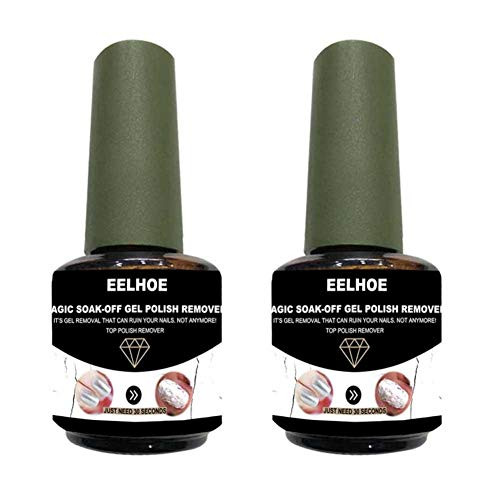 juman Nail Polish Remover? 15ml Magic Soak Off Gel Polish Remover Non-Irritating- Easily  and  Quickly Nail Polish Remover for Professional Nail Salons Home Use