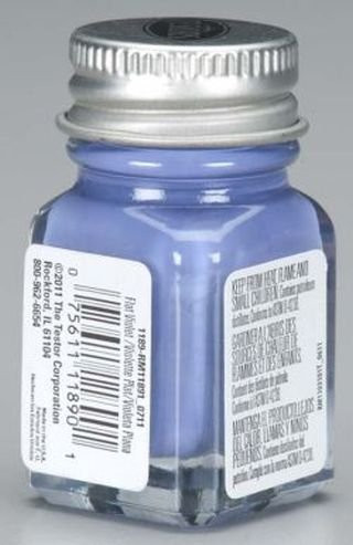 TESTORS Violet Enamel Paint 1/4 Oz