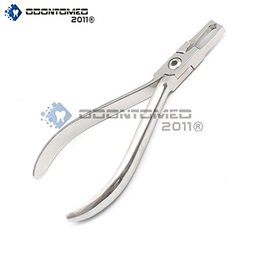 OdontoMed2011 Dental DE BONDING Pliers Straight Ceramic Plastic Bracket Removing Orthodontics Stainless Steel Dental Instruments ODM