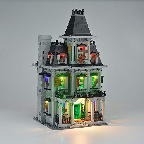 LIGHTAILING Light Set for (Monster Fighters Haunted House) Building Blocks Model - Led Light kit Compatible with Lego 10228(NOT Included The Model)