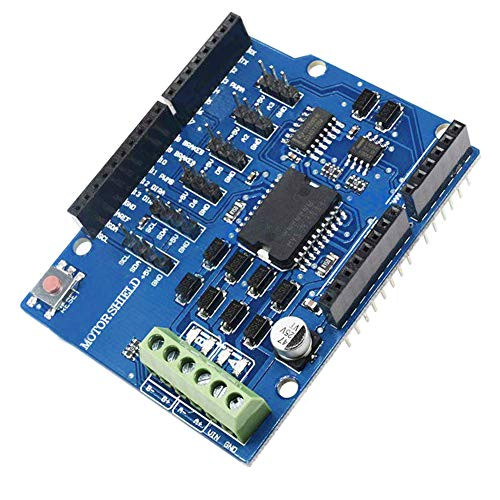 1PC R3 Motor Driver Module Expansion Board Blue L298P Shield H-Bridge 2A for Arduino UNO 2560
