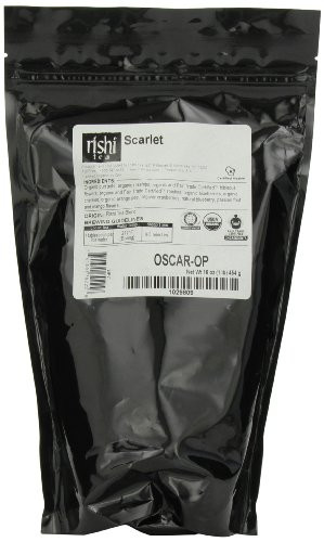 Rishi Tea Organic, Scarlet, 1-Pound