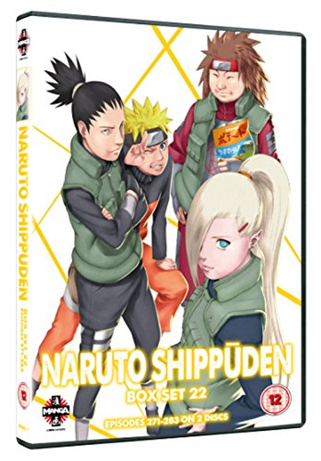 Naruto Shippuden Box Set 22 -Episodes 271-283- -DVD- Naruto Shippuden Box Set 22 -Episodes 271-283- -DVD-