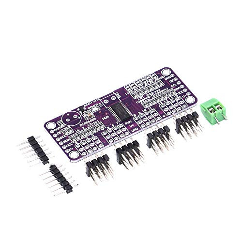 GalaxyElec 16 Channel 12-bit PWM/Servo Driver-I2C Interface PCA9685 for or Raspberry pi Shield Module servo Shield