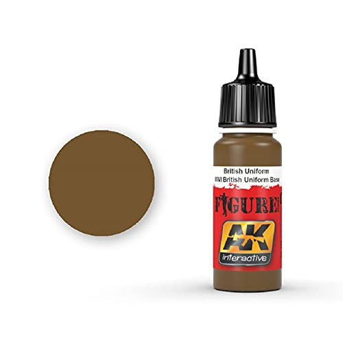 AK Interactive British Uniform/WWI British Uniform Base - Model Building Paints and Accessories  AK3081
