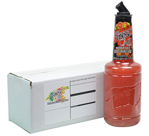 Finest Call Premium Blood Orange Sour Drink Mix- 1 Liter Bottle -33.8 Fl Oz- Individually Boxed Finest Call Premium Blood Orange Sour Drink Mix- 1 Liter Bottle -33.8 Fl Oz- Individually Boxed