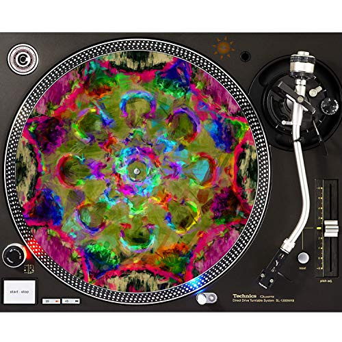Watercolor Paint - DJ Turntable Slipmat 12 inch