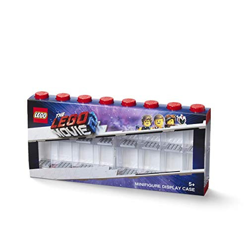 LEGO Minifigure Display Case Large Movie Sleeve-red