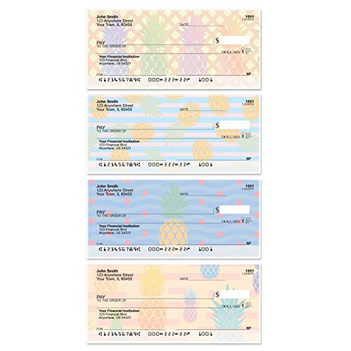 Pineapples Top Tear Value Priced Personal Checks -1 Box of Singles- Qty. 125- Pineapples Top Tear Value Priced Personal Checks -1 Box of Singles- Qty. 125-