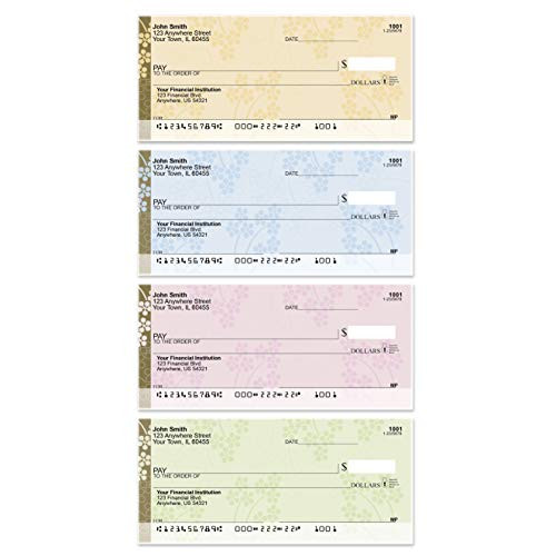 Soft Vines Top Tear Value Priced Personal Checks -1 Box of Singles- Qty. 125- Soft Vines Top Tear Value Priced Personal Checks -1 Box of Singles- Qty. 125-