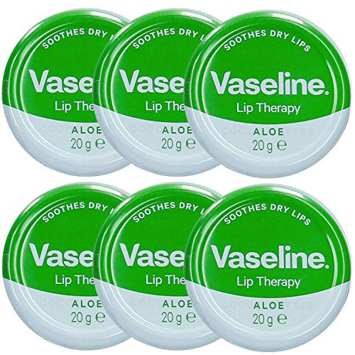 Vaseline Lip Balm 20g/0.705oz -6X20g/0.705oz- Aloe Vera-