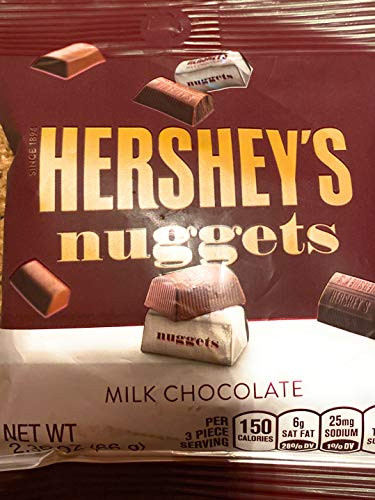 Hersheys Nuggets Milk Chocolate -1- 2.35oz Bag
