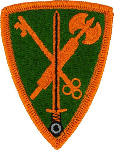 P-0042C-F- 42nd Military Police -MP- Brigade- Full Color -A-1-866- PATCHES  and  TABS