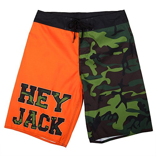 Duck Dynasty Hey Jack Listen Here Camo Board Shorts - M