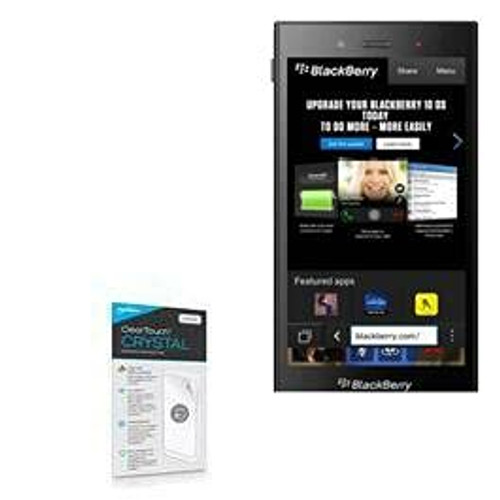 Screen Protector for BlackBerry Z3 -Screen Protector by BoxWave- - ClearTouch Crystal -2-Pack-- HD Film Skin - Shields from Scratches for BlackBerry Z3 Screen Protector for BlackBerry Z3 -Screen Protector by BoxWave- - ClearTouch Crystal -2-Pack-- HD Film Skin - Shields from Scratches for BlackBerry Z3