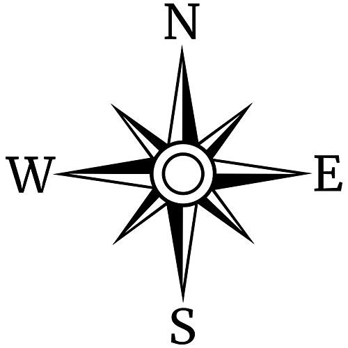 Check Custom Design Compass Decal