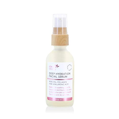 Clean Beauty Deep Hydration Facial Serum- 2oz