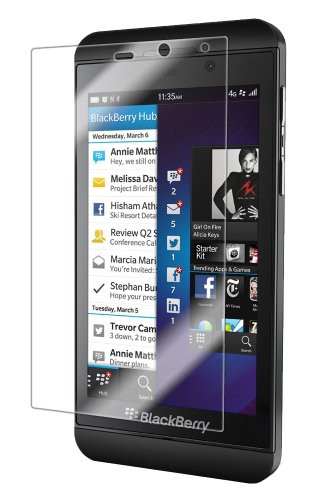 IQ Shield Screen Protector Compatible with BlackBerry Z10 LiquidSkin Anti-Bubble Clear Film