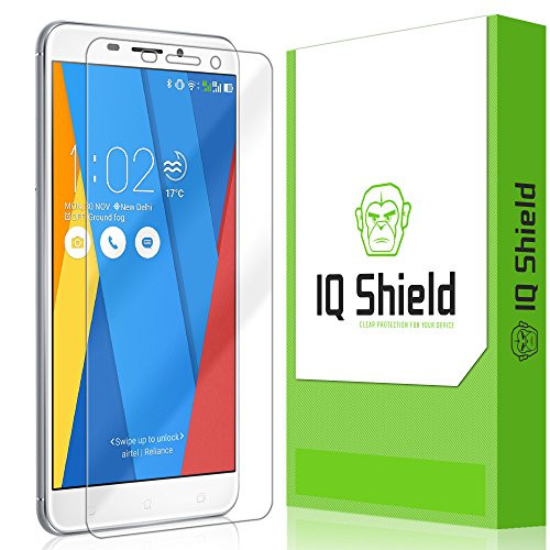 IQ Shield Screen Protector Compatible with Asus Zenfone 3 Laser LiquidSkin Anti-Bubble Clear Film