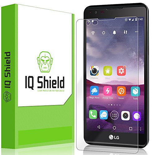 IQ Shield Screen Protector Compatible with LG X Power LiquidSkin Anti-Bubble Clear Film IQ Shield Screen Protector Compatible with LG X Power LiquidSkin Anti-Bubble Clear Film